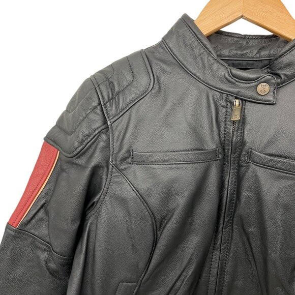 Harley-Davidson® Women's Leather Motorcycle Jacket Large - Picture 5 of 16